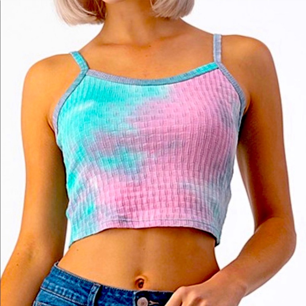 Tie dye crop top